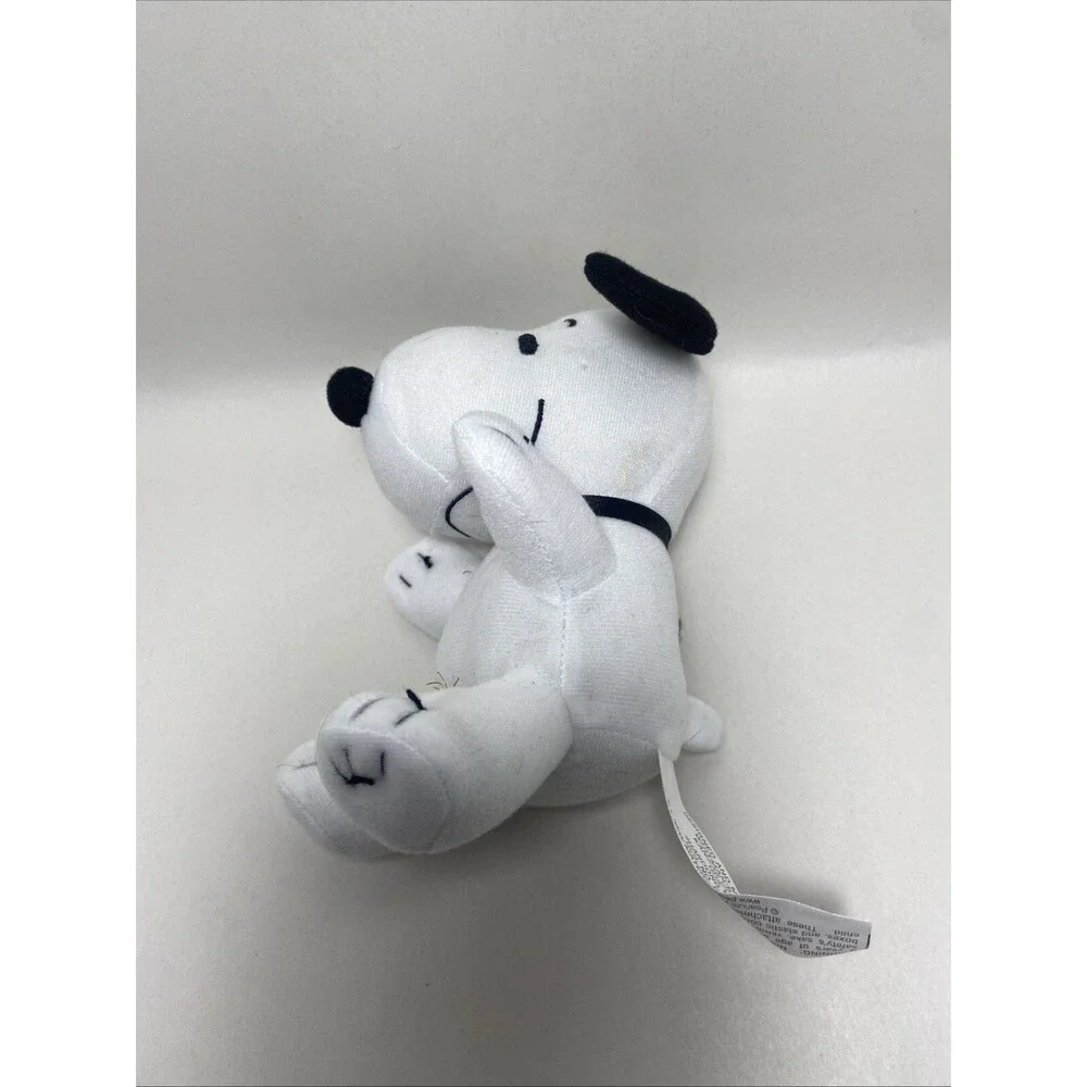 Whitmans Peanuts Snoopy 6 Inch Plush Black Collar Stuffed Animal Mini